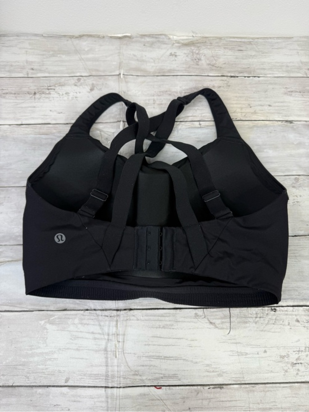 Lululemon Black Strappy Bra